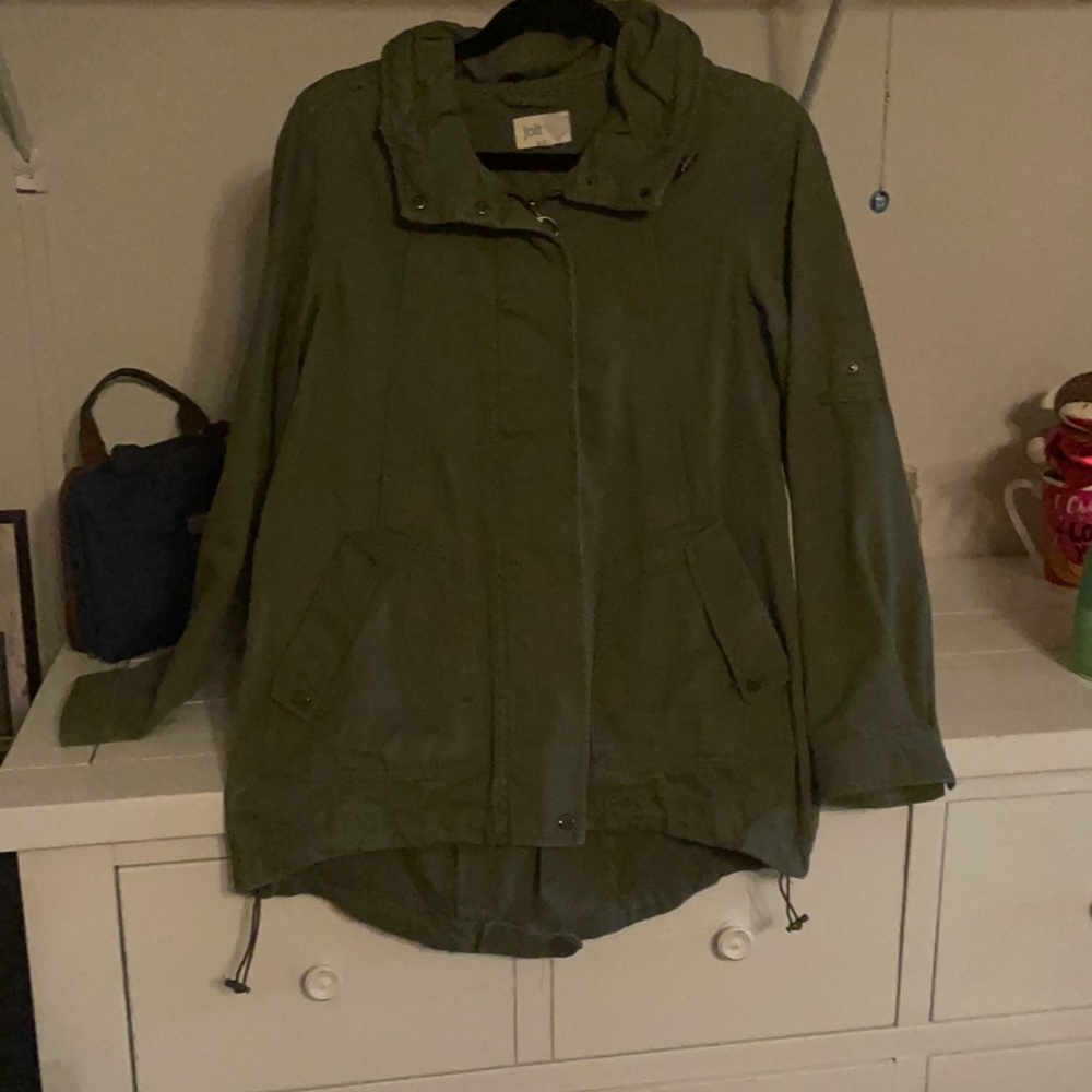 Army green jacket